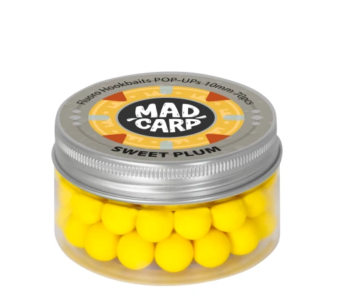 Плавающие бойлы Mad Carp Baits Fluoro POP-UP Sweet Plum