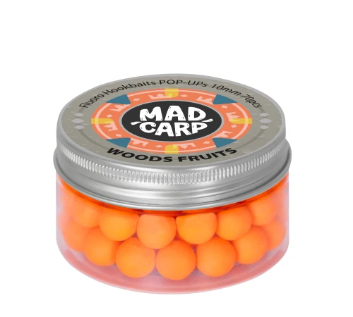 Плавающие бойлы Mad Carp Baits Fluoro POP-UP Woods Fruits