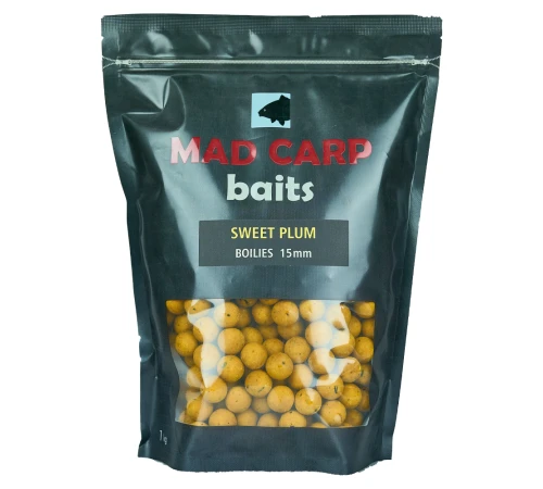 Бойлы тонущие Mad Carp Baits Sweet Plum 1kg