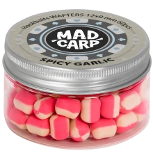 Вафтерсы Mad Carp Baits Wafters Spicy Garlic 12-9mm