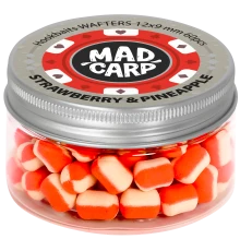 Вафтерсы Mad Carp Baits Wafters Strawberry & Pinneapple 12х9