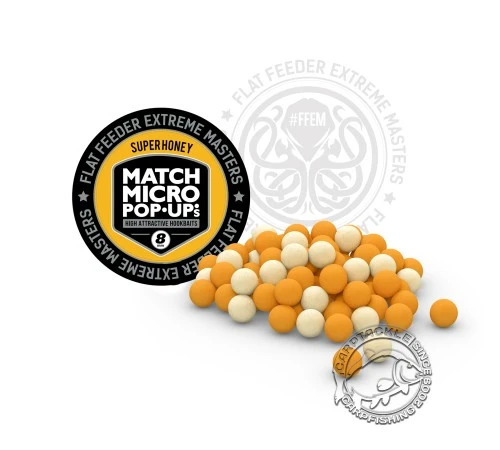 Плавающие бойлы FFEM Pop-Up Micro Super Honey 8mm