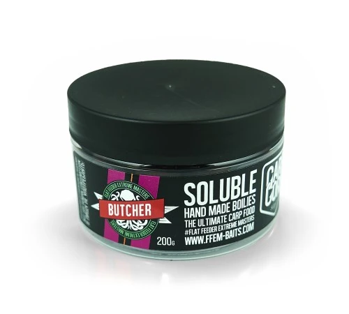 Растворимые бойлы 16-20мм FFEM Super Soluble Boilies Butcher 16-20mm