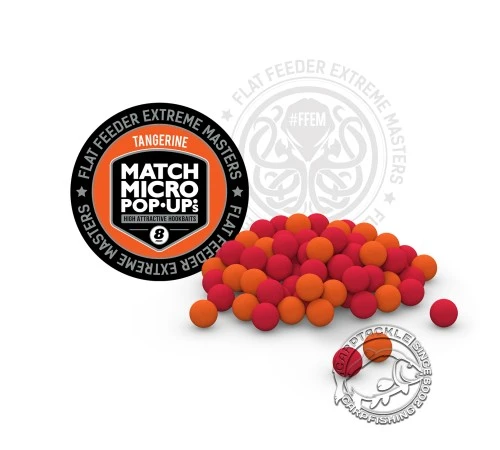 Плавающие бойлы FFEM Pop-Up Micro Tangerine 8mm