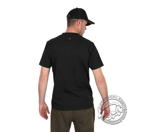 Футболка Fox Collection T Black & Orange