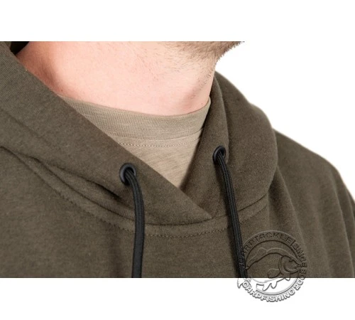 Толстовка с капюшоном Fox Collection Hoody Green & Black