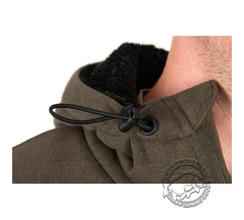 Куртка зелено-черная с шерпа-флисом Fox Collection