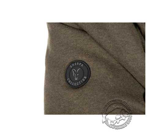 Куртка зелено-черная с шерпа-флисом Fox Collection