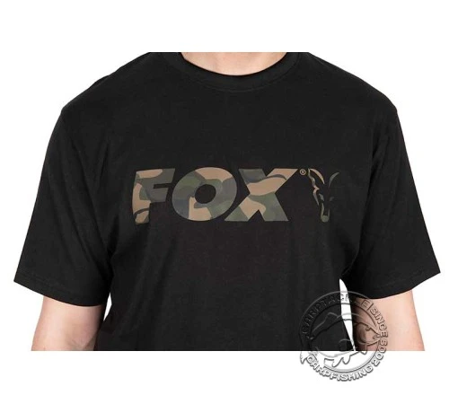 Футболка Fox Black/Camo Logo T-Shirt