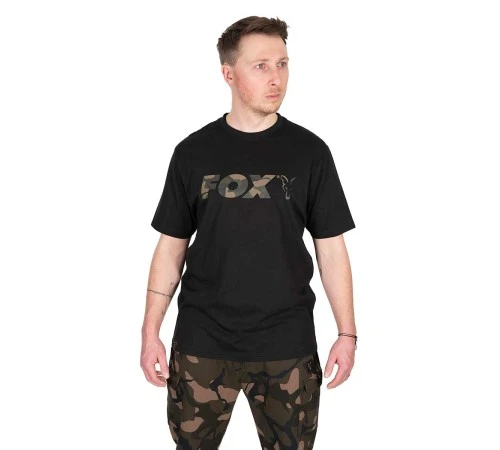 Футболка Fox Black/Camo Logo T-Shirt