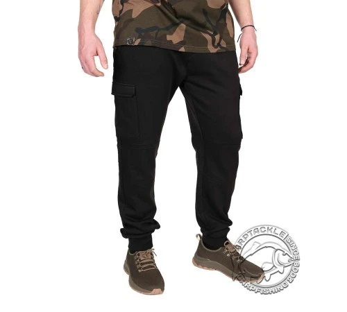 Легкие джоггеры Fox LW Black/Camo Combat Joggers