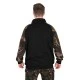 Толстовка на молнии Fox LW Black/Camo QTR Zip