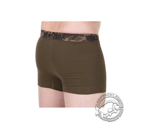 Трусы хаки и черные FOX Boxer Shorts - Khaki and Black XL