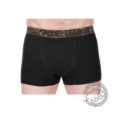 Трусы хаки и черные FOX Boxer Shorts - Khaki and Black XL