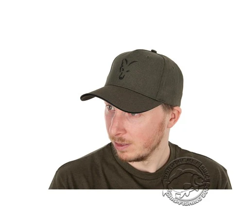 Бейсболка Fox Collection Baseball Cap Green & Black