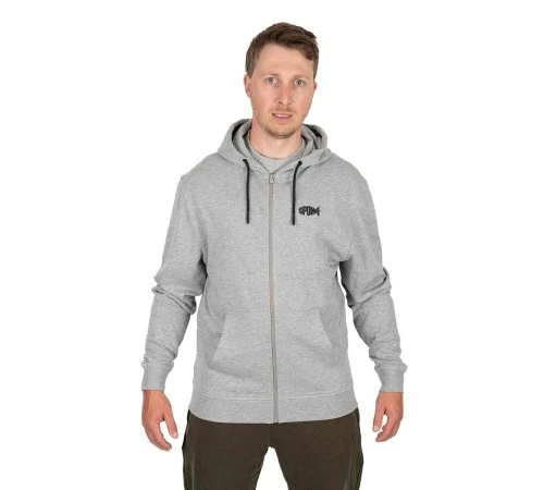 Толстовка с капюшоном Spomb Grey Zipped Hoody