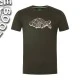 Футболка Korda Outline Tee Dark Olive