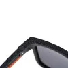 Поляризационные солнцезащитные черно-оранжевые очки Fox Collection Black Orange Shades - Grey Lens