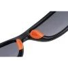 Поляризационные солнцезащитные черно-оранжевые очки Fox Collection Black Orange Shades - Grey Lens