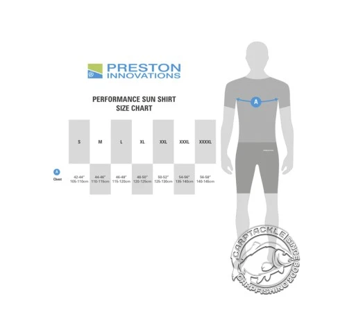 Солнцезащитное джерси Preston Performance Sun Shirts