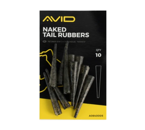 Удлиненные конусы для безопасных клипс Avid Carp Naked Tail Rubbers
