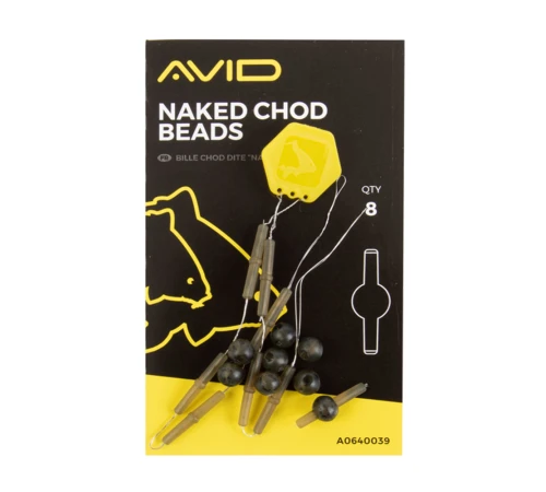 Бусины для чод-рига на леске Avid Carp Naked Chod Beads