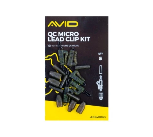 Безопасная клипса Avid Carp Qc Micro Lead Clip Kit
