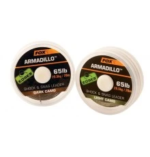 Шок лидер Fox Edges Camo Armadillo Shock & Snag Leader