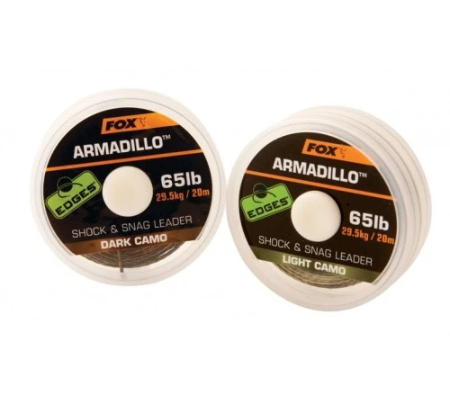 Шок лидер Fox Edges Camo Armadillo Shock & Snag Leader