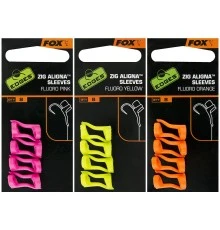Лентяйки для зиг-рига Fox Zig Aligna Sleeves Fluoro