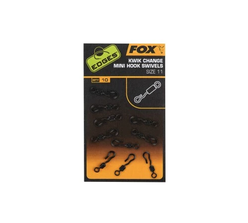 Вертлюг с быстросъемом Fox Kwik Change Mini Hook Swivel