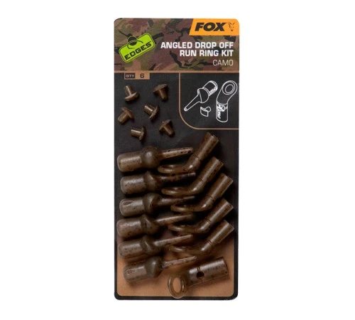 Набор для скользящей оснастки Fox Edges Camo Angled Drop Off Run Ring Kit