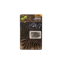 Набор безопасных клипс Fox  Edges Camo Power Grip Lead Clip Kit Size 7