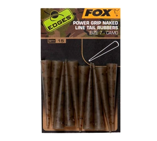 Камуфляжные конусы Fox Edges Camo Power Grip Naked Tail Rubber Size 7 x10