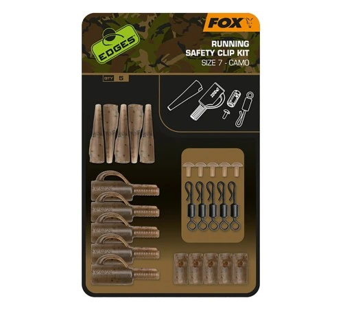 Набор для скользящей безопасной клипсы Fox EDGES Running Safety Clip Kit
