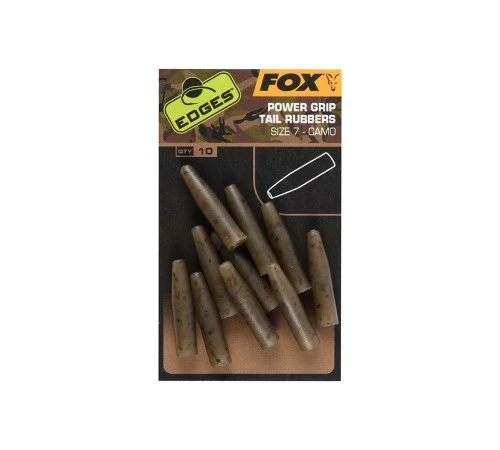 Конуса усиленные Fox EDGES Camo Powergrip Tail Rubbers (Size 7)