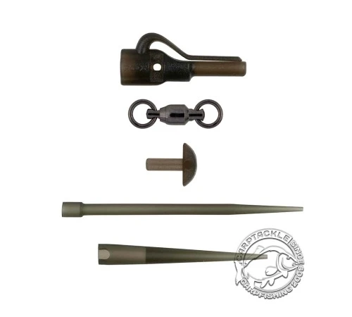 Набор для зиг-рига с безопасной клипсой Fox EDGES Naturals Zig Lead Clip Kit