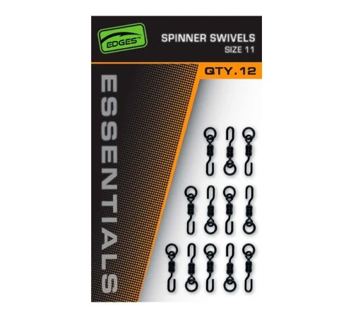 Вертлюги для спиннер-рига Fox EDGES Essentials Spinner Swivels - Size 11