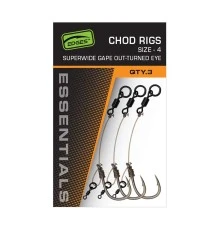 Готовые Чод-риги FOX EDGES Super Wide Gape (x3)