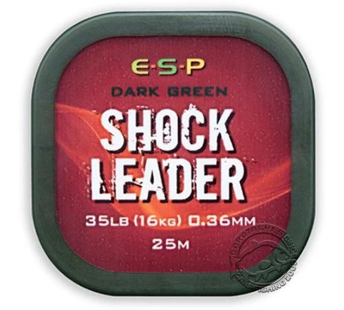 Шок-лидер плетеный E-S-P SPOD Leader 35lb 25m