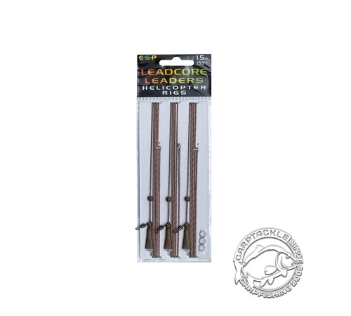 Набор готовых оснасток ESP Leadcore Helicopter Rigs