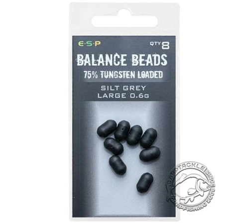 Бусины утяжеленные E-S-P Tungsten Loaded Balance Beads Large 0,6g