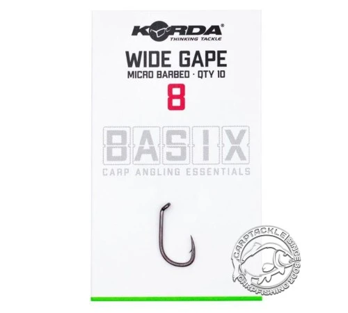 Крючки Korda Basix Wide Gape Hooks