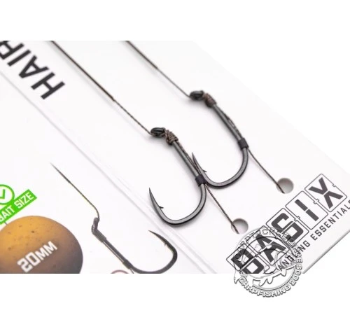 Готовый поводок KORDA Basix Hair Rigs Wide Gape