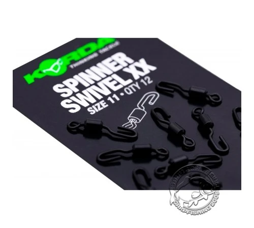 Вертлюг с быстросъемом Korda Spinner Swivels XX №11