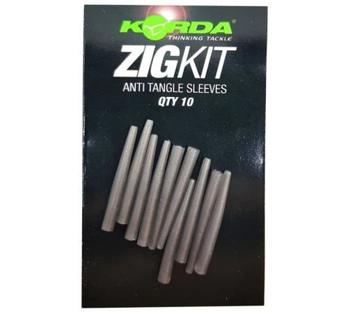 Конусный противозакручиватель для zig rig Korda Anti Tangle Sleeves Zig Kit