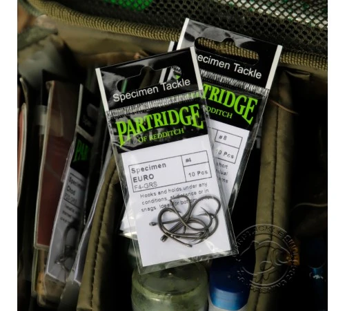 Крючки Partridge Specimen Euro Hook