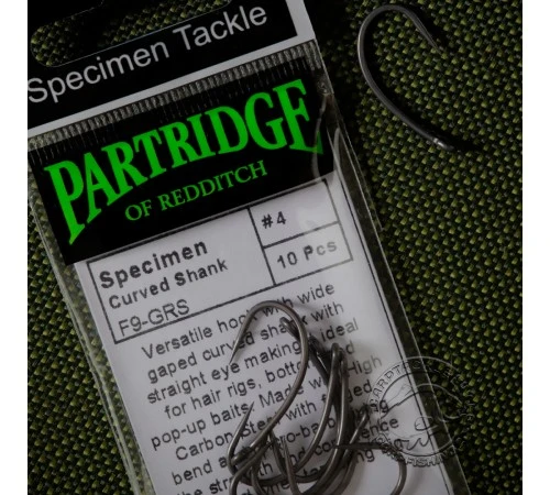 Крючки Partridge Specimen Curved Shank Hook