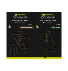 Лентяйки Ridge Monkey Connexion Mini D-Rig Kickers Weed Green Small