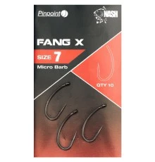 Крючки Nash Pinpoint Fang X Size 7